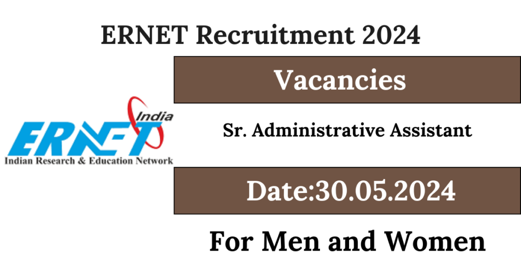 ERNET Recruitment 2024