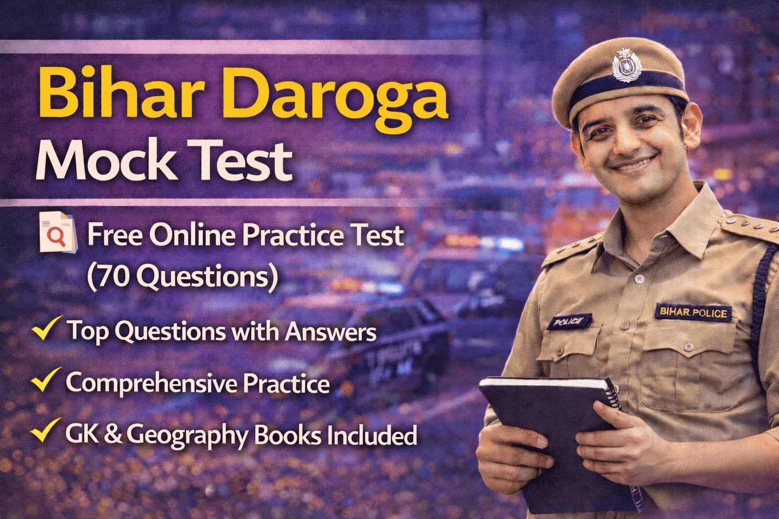Bihar Daroga Mock Test 2026